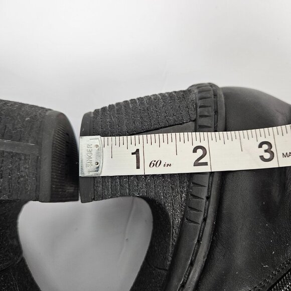 Rieker Antistress Rebecca Embossed Leather Side Lace Up Heel Ankle Boot 39/US 8 - Picture 5 of 13